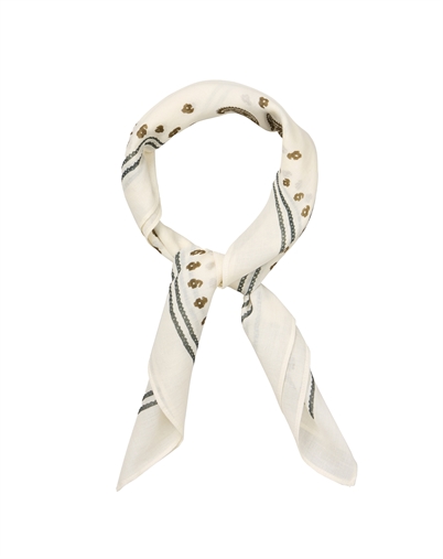 Beck Söndergaard - Bloom Paisley Cotta Tørklæde - Birch White